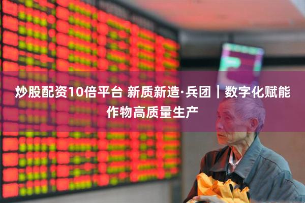 炒股配资10倍平台 新质新造·兵团｜数字化赋能作物高质量生产